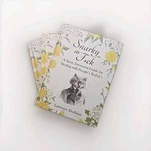 Snarky as F*ck Hardcover Lawrence Dorfman Skyhorse 2024 Humor Gift 392 Pages